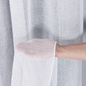 Firanka biała fantazyjna z ołowianką wys.290cm 015597