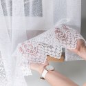 Firanka biała żakardowa pasowa wys.170cm 001539