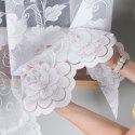 Firanka biała żakardowa po całości, wys. 160cm 023006