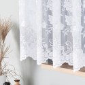 Firanka biała żakardowa po całości, wys. 160cm 023006