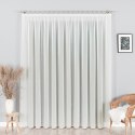 Firanka kremowa fantazyjna z ołowianką wys.300cm 031671