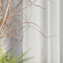 Firanka kremowa fantazyjna z ołowianką wys.300cm 031671