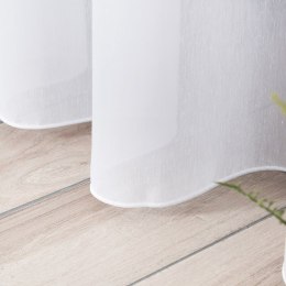BATYST Firanka fantazyjna bez ołowianki, wys.300cm, kolor biały