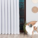 BATYST Firanka fantazyjna bez ołowianki, wys.300cm, kolor biały