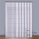 Firanka biała fantazyjna z ołowianką z błyskiem wys.300cm 016963