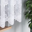 Firanka biała żakardowa po całości, wys. 150cm 023006