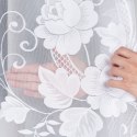 Firanka biała żakardowa po całości, wys. 150cm 023006