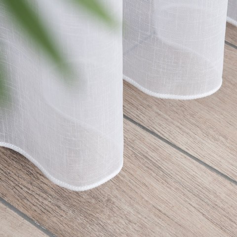 Firanka biała fantazyjna z ołowianką wys.300cm 283004 Firanka biała fantazyjna z ołowianką wys.300cm 283004