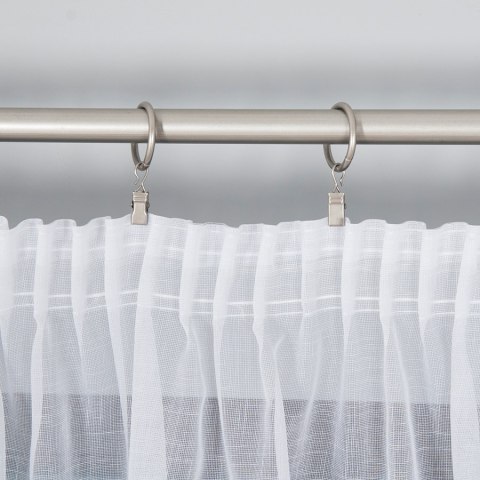 Firanka biała fantazyjna z ołowianką wys.300cm 283004 Firanka biała fantazyjna z ołowianką wys.300cm 283004