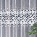 Firanka biała żakardowa pasowa wys.250cm 004465