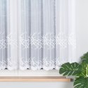 Firanka biała żakardowa pasowa wys.150cm 023297/000/001/150000/1