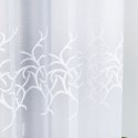 Firanka biała żakardowa pasowa wys.160cm 023297