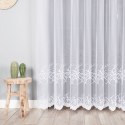 Firanka biała żakardowa pasowa, wys. 250cm 023297
