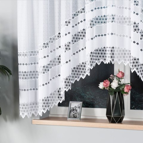 FILOMENA Firanka gotowa, 160x340cm, kolor biały 018669/000/001/160340/1 FILOMENA Firanka gotowa, 160x340cm, kolor biały 018669/000/001/160340/1