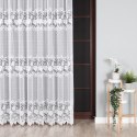 DEMETRIA Firanka biała żakardowa pasowa wys.200cm 017480