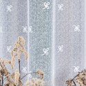 KAROLINA Firanka biała żakardowa po całości, wys.250cm 054160
