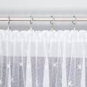 KAROLINA Firanka biała żakardowa po całości, wys.250cm 054160
