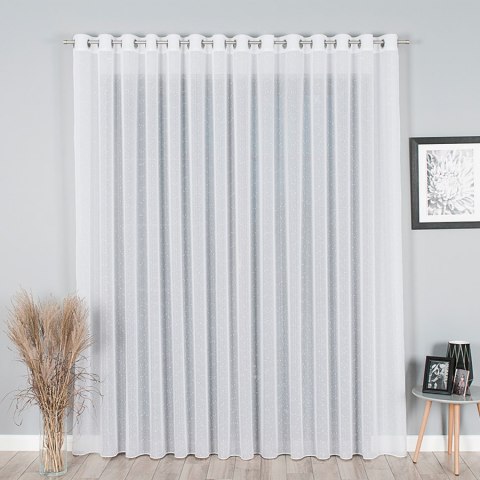 Firanka fantazyjna, wys.330cm, kolor 003 biały 146000 Firanka fantazyjna, wys.330cm, kolor 003 biały 146000