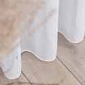 Firanka fantazyjna z ołowianką wys.330cm, kolor 003 biały 146000