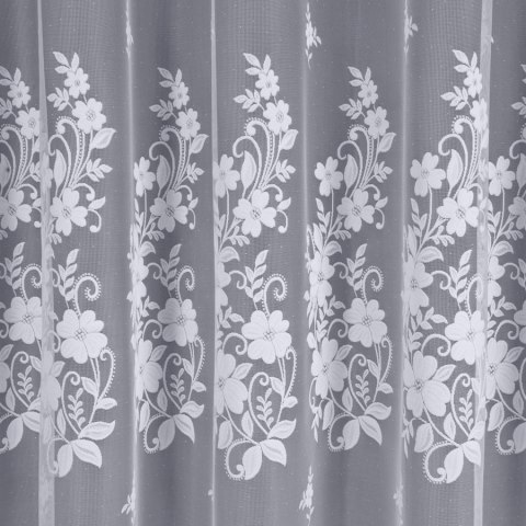 LUDWIKA Firanka gotowa, 180x300cm, kolor biały 023092 LUDWIKA Firanka gotowa, 180x300cm, kolor biały 023092