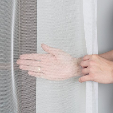 Firanka z ołowianką wys.315cm, kolor kremowy 000002 Firanka z ołowianką wys.315cm, kolor kremowy 000002