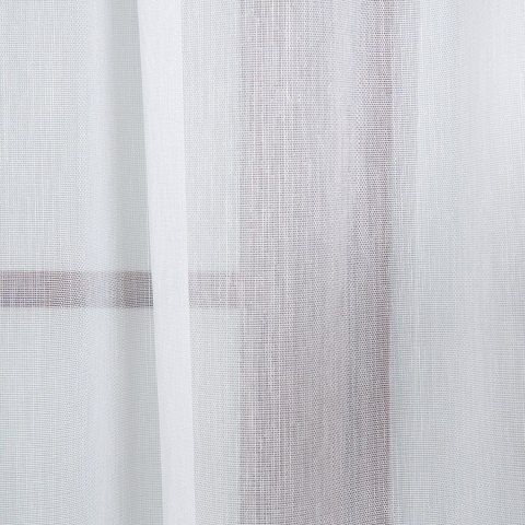 Firanka fantazyjna kolor biały z ołowianką wys.300cm 017464 Firanka fantazyjna kolor biały z ołowianką wys.300cm 017464