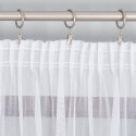 Firanka fantazyjna kolor biały z ołowianką wys.300cm 017464