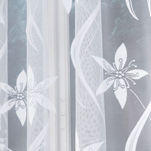 JOLA Firanka gotowa, 160x330cm, kolor biały 007079 JOLA Firanka gotowa, 160x330cm, kolor biały 007079