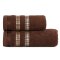 LUXURY ręcznik, 50x90cm, kolor 575 brązowy LUXURY/RB0/575/050090/1