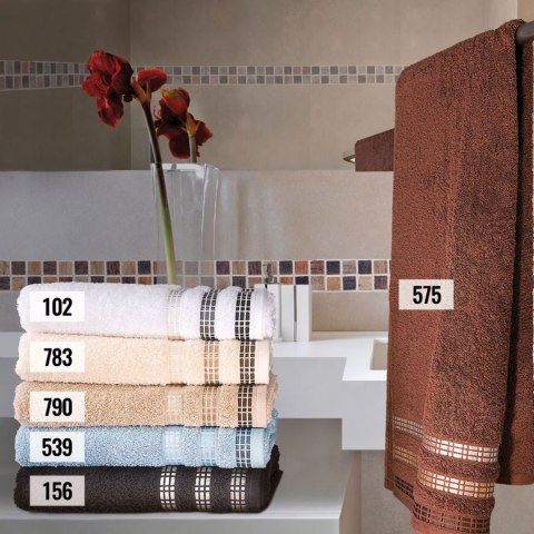 LUXURY ręcznik, 50x90cm, kolor 575 brązowy LUXURY/RB0/575/050090/1 LUXURY ręcznik, 50x90cm, kolor 575 brązowy LUXURY/RB0/575/050090/1