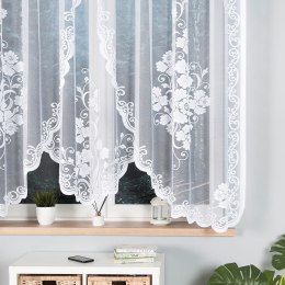 FUKSJA Firanka gotowa, 160x320cm, kolor biały 007735