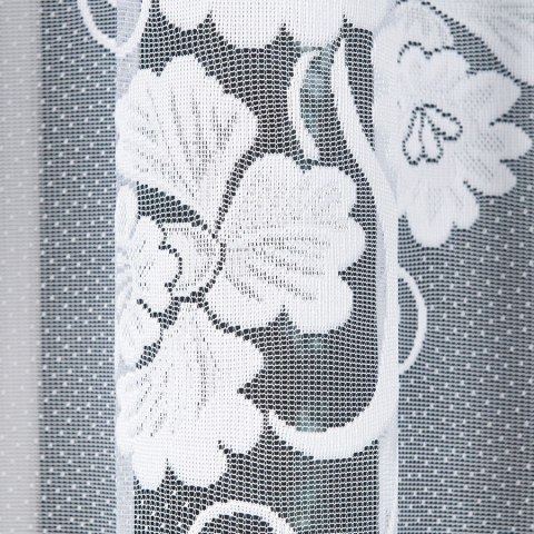 FUKSJA Firanka gotowa, 160x320cm, kolor biały 007735 FUKSJA Firanka gotowa, 160x320cm, kolor biały 007735