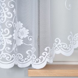 FUKSJA Firanka gotowa, 160x400cm, kolor biały 007735