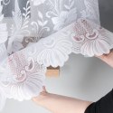Firanka żakardowa po całości, wys.180cm, kolor biały 018041