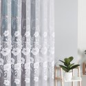 Firanka żakardowa po całości, wys.250cm, kolor biały 018041