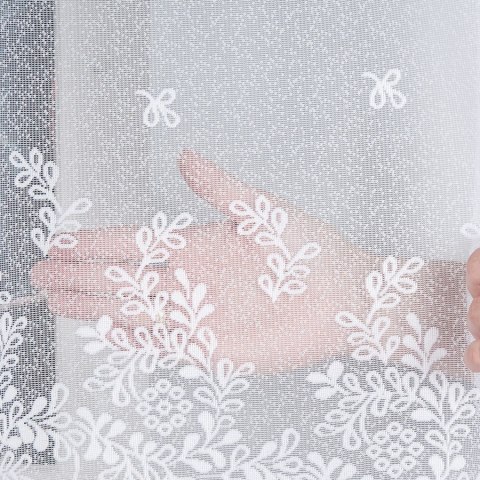 KAROLINA Firanka gotowa, 110x300cm, kolor biały 054160 KAROLINA Firanka gotowa, 110x300cm, kolor biały 054160