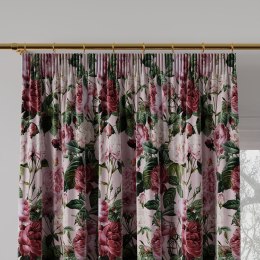 MORENA Tkanina na zasłony VELVET, 150cm, kolor 002 różowy D00022