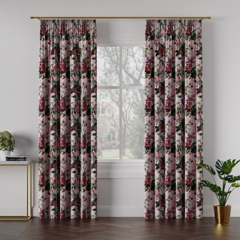 MORENA Tkanina na zasłony VELVET, 150cm, kolor 002 różowy D00022 MORENA Tkanina na zasłony VELVET, 150cm, kolor 002 różowy D00022
