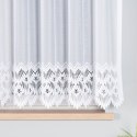 FELICJA Firanka żakardowa z samym dołem gotowa na prosto, 160x400 cm, kolor biały 018989