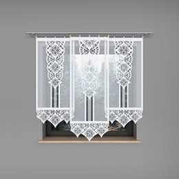 KLAUDIA Panel żakardowy gotowy, 160x60cm, kolor biały 001331