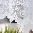 KAROLINA Firanka gotowa, 150x400cm, kolor biały 054160