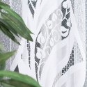 MELANIA Firanka biała żakardowa gotowa 160x300cm, kolor biały 019369