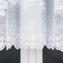 BOŻENA Firanka żakardowa gotowa, 160x300cm, kolor biały