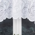 KINGA Firanka żakardowa gotowa, 160x300cm, kolor biały, 023391