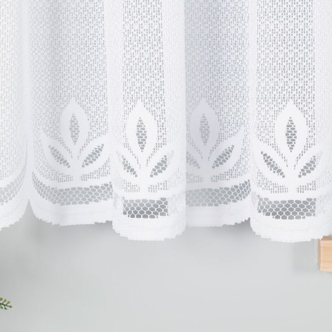 POLA Firanka żakardowa gotowa, 160x500cm, kolor biały, 019368/000/001/160500/1 POLA Firanka żakardowa gotowa, 160x500cm, kolor biały, 019368/000/001/160500/1