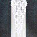 ERYKA Firanka żakardowa gotowa, 140x160cm, kolor biały 019371/000/001/140160/1