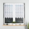 Firanka żakardowa, pasowa, wys.100cm, kolor biały 018495