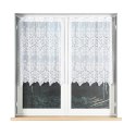 Firanka żakardowa, pasowa, wys.100cm, kolor biały 018495