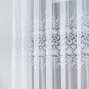 Firanka żakardowa, pasowa, wys. 140cm, kolor biały 004465/000/001/140000/1