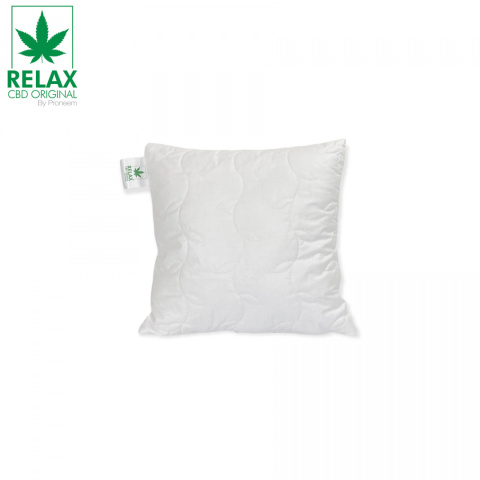 Poduszka pikowana Relax CBD 40x40cm Poduszka pikowana Relax CBD 40x40cm